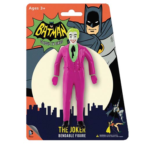 Batman Classic TV Series The Joker 5 1/2-Inch Bendable Figure